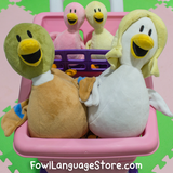 Yellow Kid Duck "Champ" Plushie