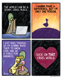 "Scary Places" Print