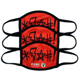 Fowl Language Face Mask 3-Pack